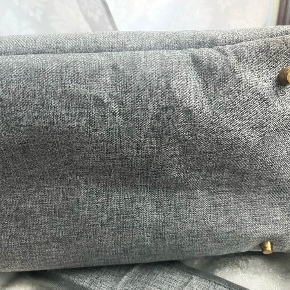 Mommore gray diaper bag like new